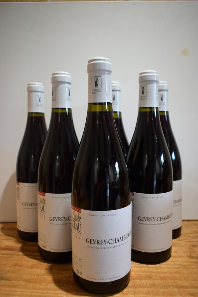 2021 Jean-Claude Rateau - Gevrey Chambertin - 6 Bottles (0.75L) #1.0
