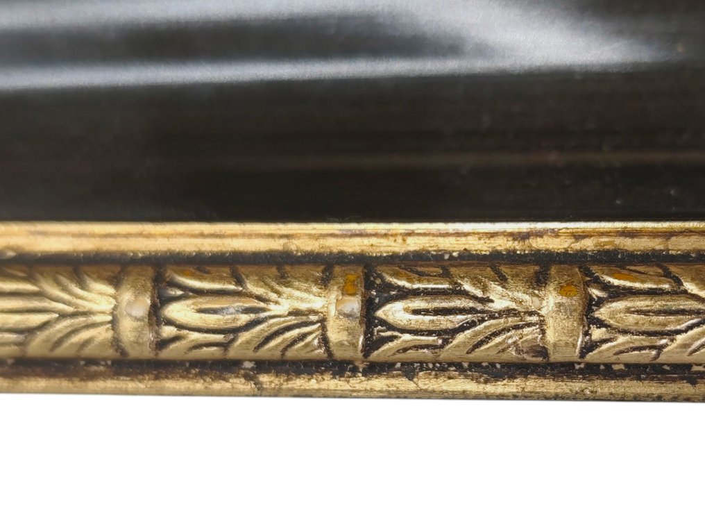 Devotional ornate frame - Virgin Mary - Wood, Calcite - 1920-1930 #4.3