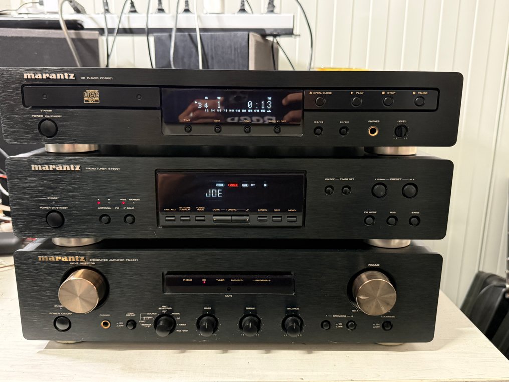 Marantz - PM4001/ST6001/CD5001 Solid state integrated