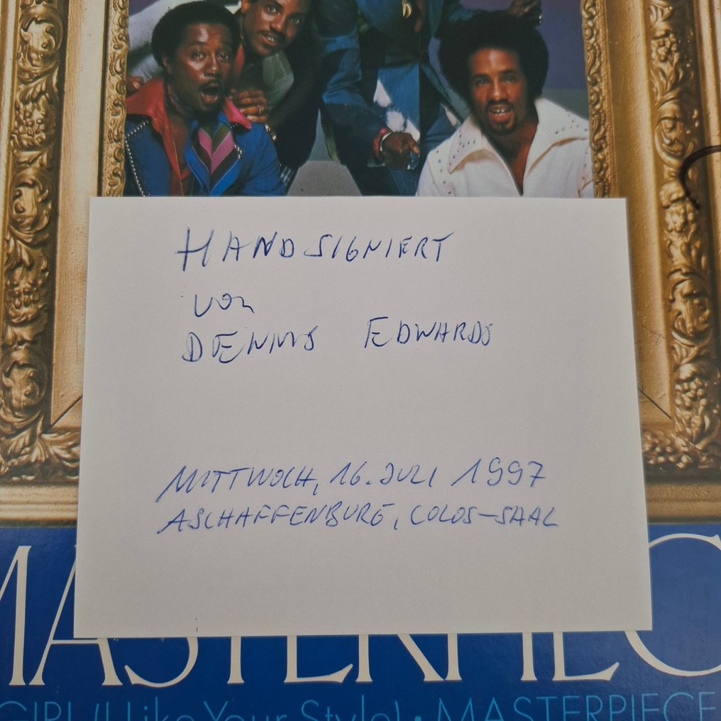 The Temptations - SIGNED BY DENNIS EDWARDS (1943-2018) - Masterpieces - Δίσκος βινυλίου - 1977 #2.1