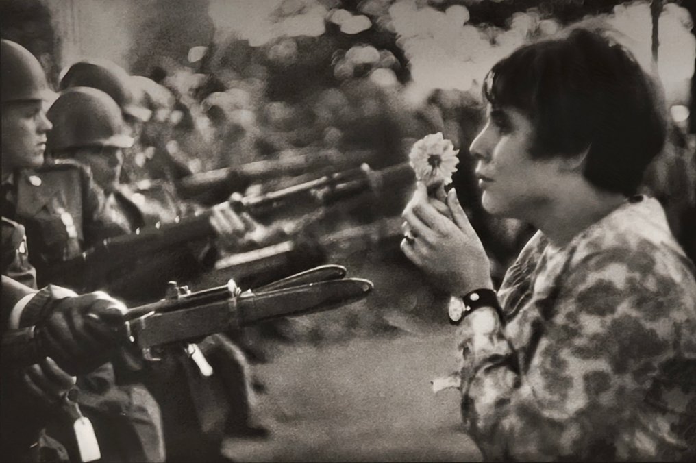 Marc Riboud (1923–2016) - Flower Child, 1967 #1.0