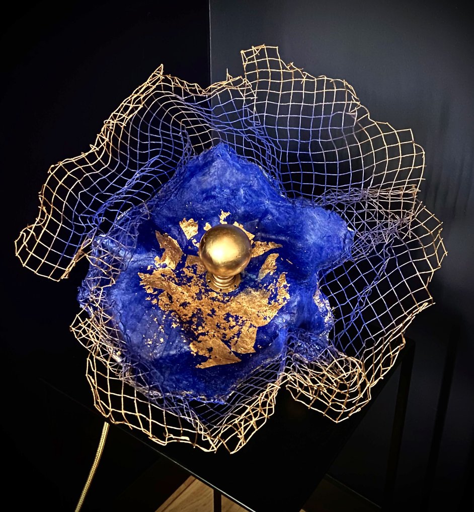 Caroline Schilling - " LUMIÈRE SAUVAGE " - Pièce signée à la main & plaque signature. #1.0