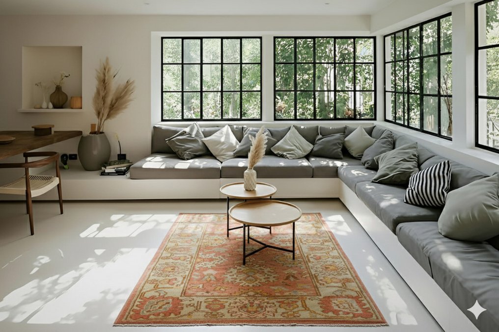 Usak 'gold' - Rug - 150 cm - 90 cm - with certificate #1.0