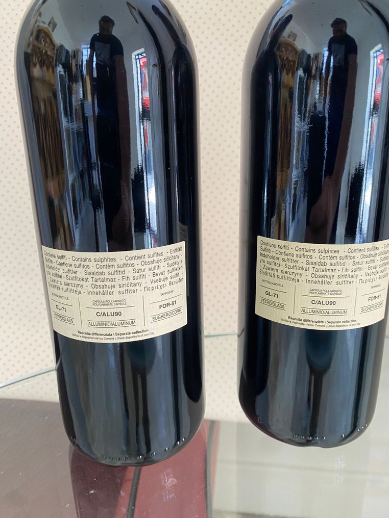 2022 Tenuta San Guido, Sassicaia - Super Tuscans - 2 Flasker (0,75 L) #4.3