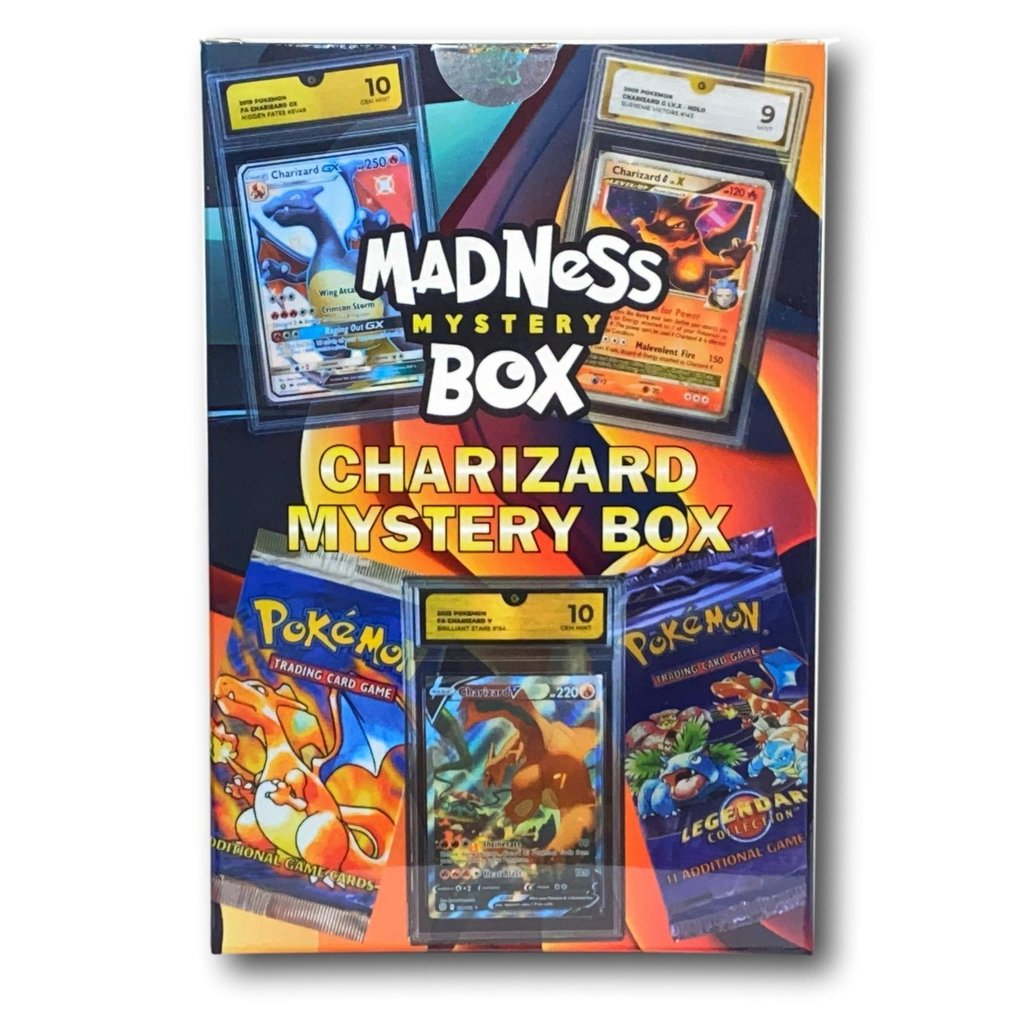 Pokémon Mystery box - Charizard - Graded Card & Packs - Madness Mystery Box - Pokémon - Various sets #1.0