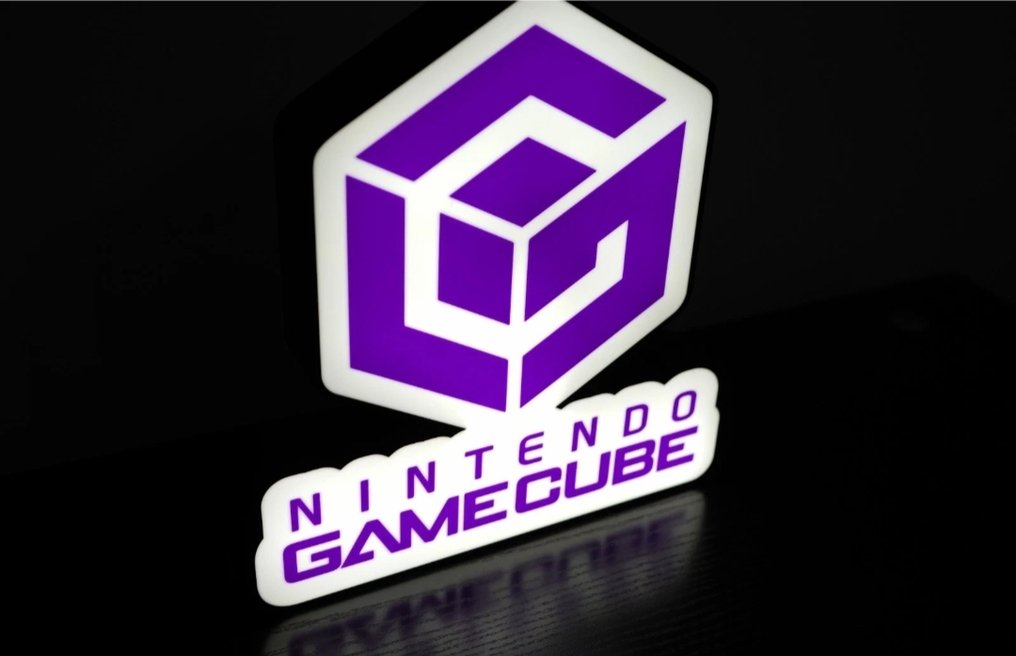 Nintendo - lampada insegna luminosa Nintendo game cube - Videogioco #2.1