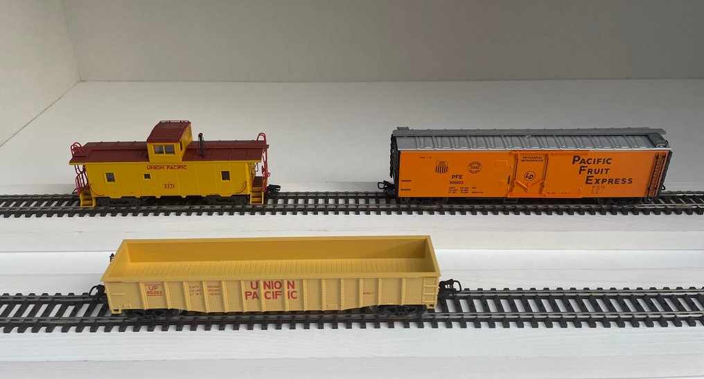 Märklin H0 - 4574, 45702, 47780 - Wagon de train miniature (3) - Édition spéciale. Union-Pacific. - Union Pacific Railroad #1.0