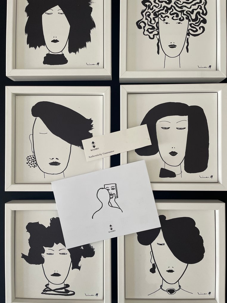 Kiasmo - Vincenzo D'Alba - Frame (6)  - Wood, Ceramic - Ginevra #1.0