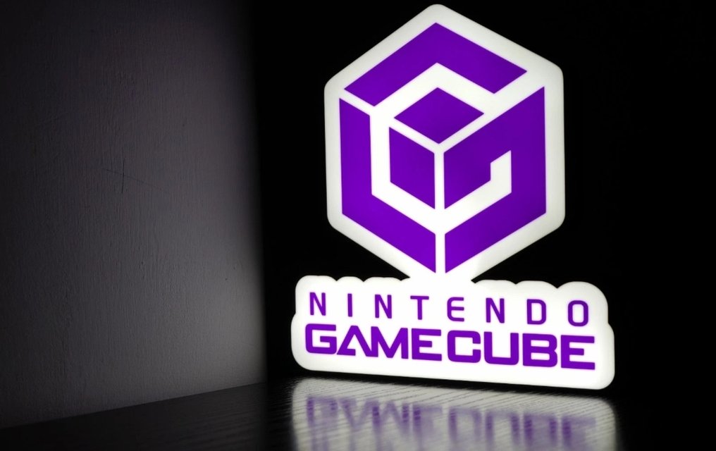 Nintendo - lampada insegna luminosa Nintendo game cube - Videogioco #3.2