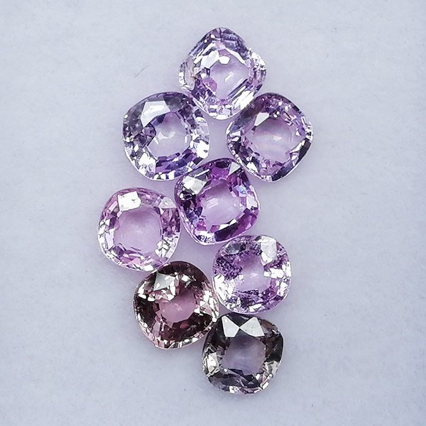 8 pcs 蓝宝石 - 2.09 ct - 西班牙宝石学院(IGE) - 无治疗 #3.2