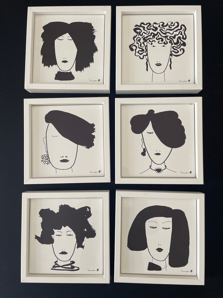 Kiasmo - Vincenzo D'Alba - Frame (6)  - Wood, Ceramic - Ginevra #2.1