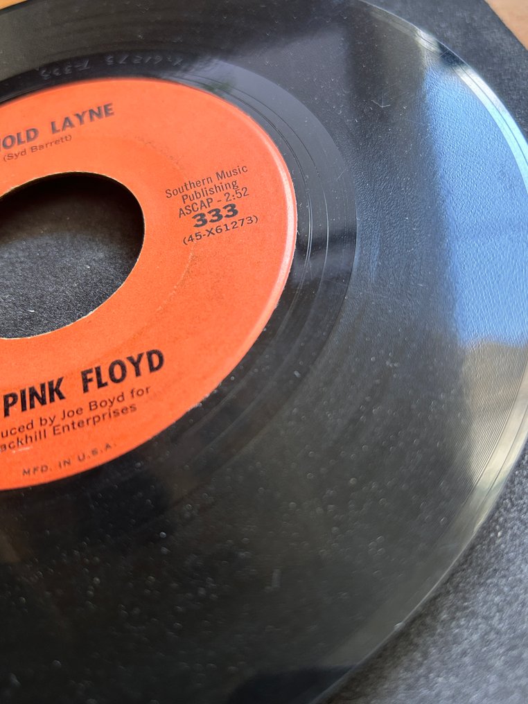 The Pink Floyd - Arnold Layne / Candy And A Currant Bun - 1st US pressing - Titluri multiple - 45 RPM 7 "Single - 1st Pressing - 1967 #4.3