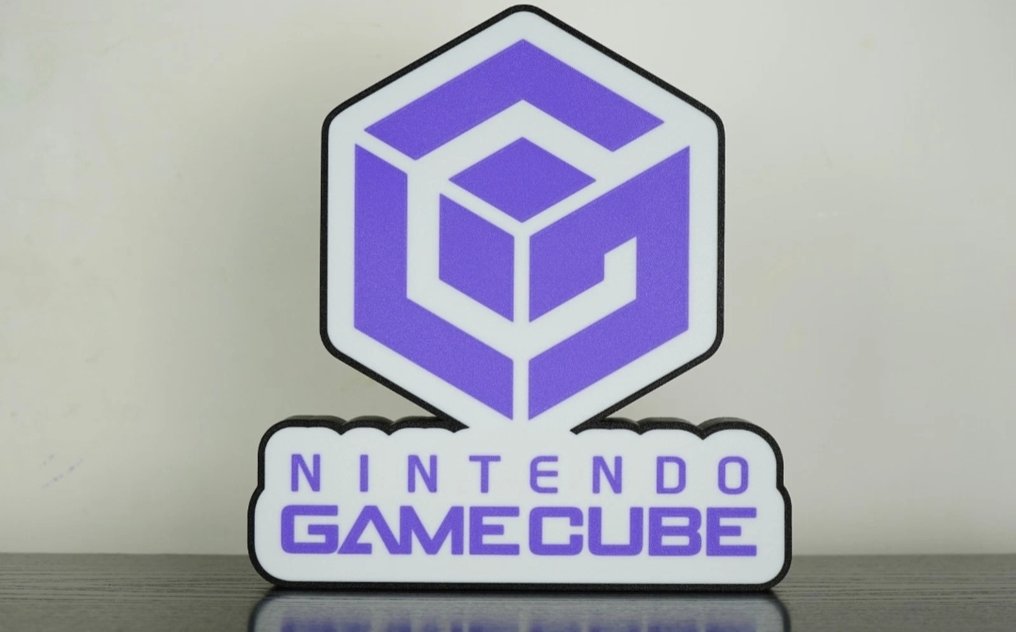 Nintendo - lampada insegna luminosa Nintendo game cube - Videogioco #1.0