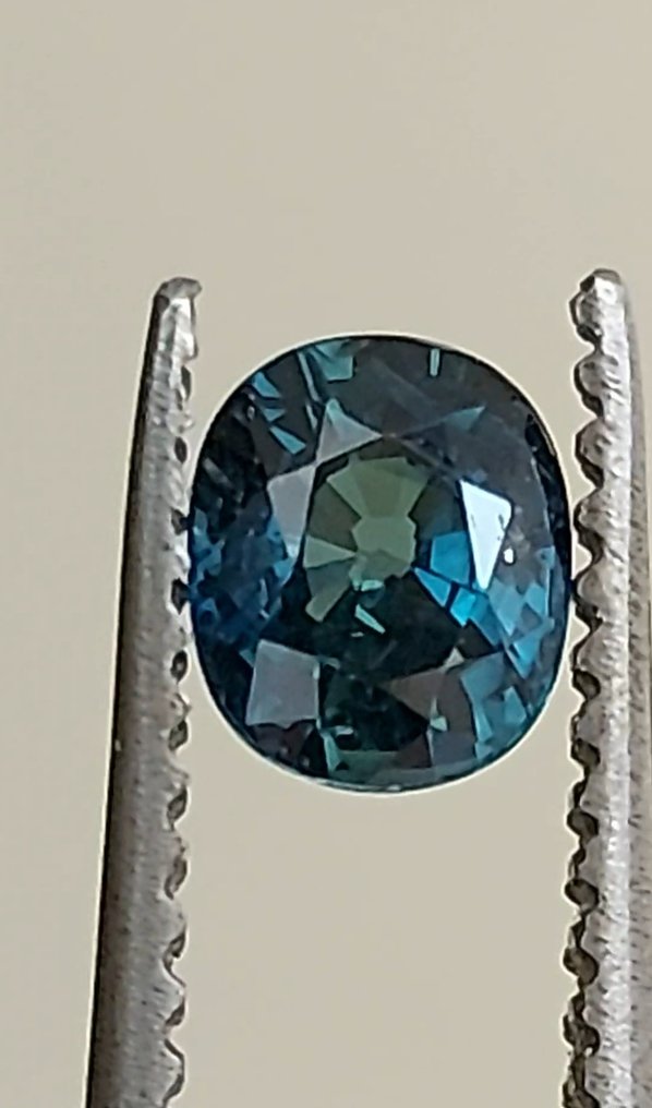 Saffier  - 1.01 ct - Antwerp Laboratory for Gemstone Testing (ALGT) #2.1