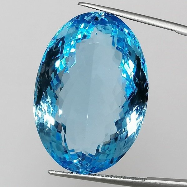 Blå Topas - 98.21 ct - Instituto Gemólogico Español (IGE) #1.0