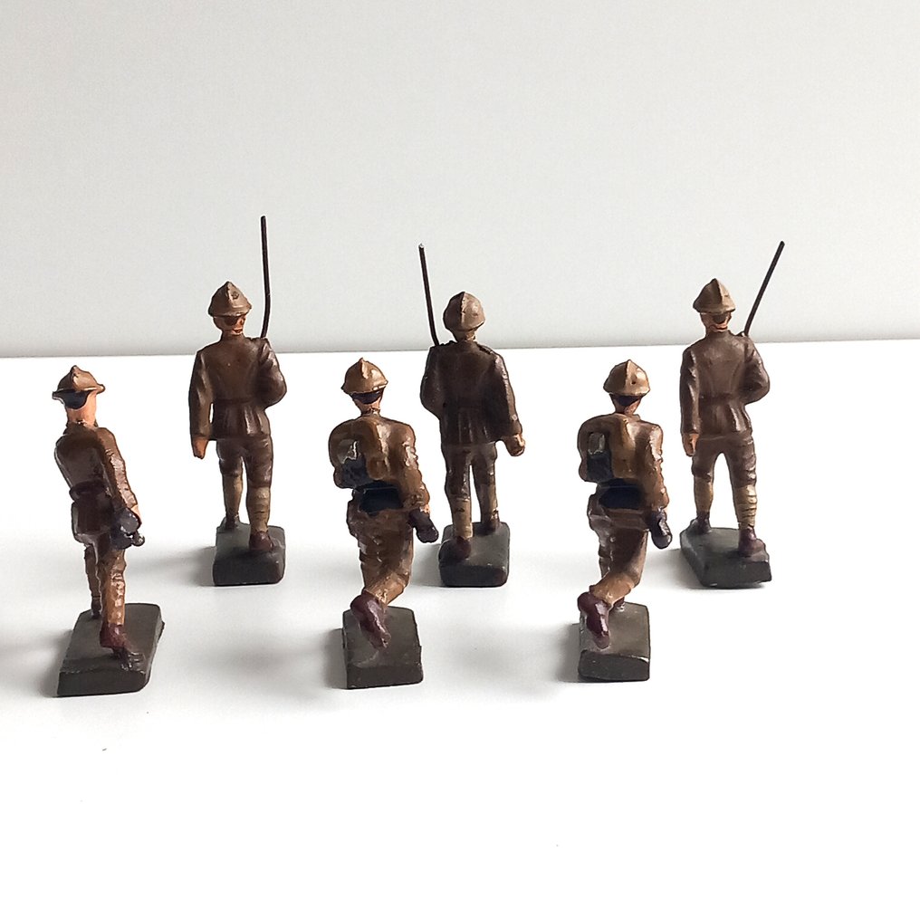 Lineol, Comansi, Hachette, Cherilea, Reamsa - Φιγούρα - Lot miniatuursoldaten Lineol en andere  (18) - Σύνθετο, Χάλυβας, Μόλυβδος, Πλαστικό #2.1