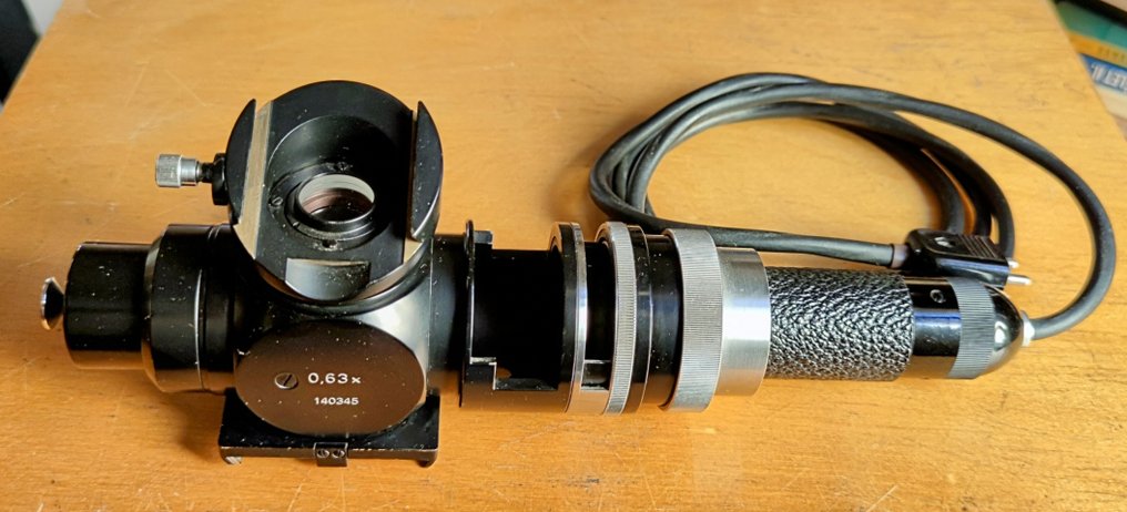 Vertical Illuminator - boxed, with (almost) all accessories + extra objectives - 1960-1970 - Carl Zeiss Jena #2.1