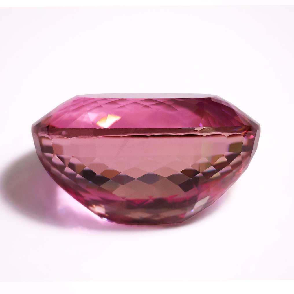 1 pcs Ροζ, Μωβ Κουνζίτης - 347.80 ct - Διεθνής Ένωση Έγχρωμων Πολύτιμων Λίθων (ICA GemLab) #2.1