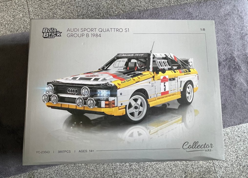 Lego Set - YC-23043 - Custom Item - Audi Sport Quattro S1 Group B 1984 #1.0