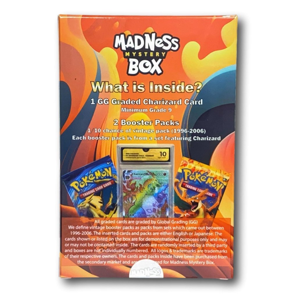 Pokémon Mystery box - Charizard - Graded Card & Packs - Madness Mystery Box - Pokémon - Various sets #2.1
