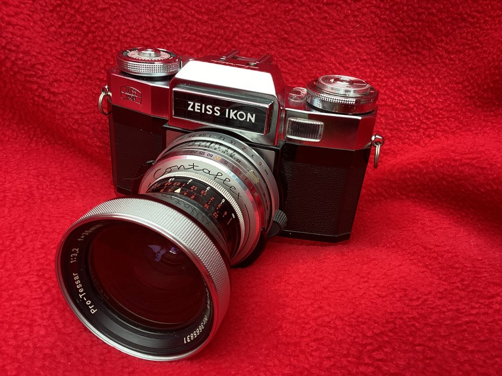 Zeiss Ikon Contaflex super B 10.1272 + Carl Zeiss Pro-Tessar 3,2/35mm | Analogue camera #1.0