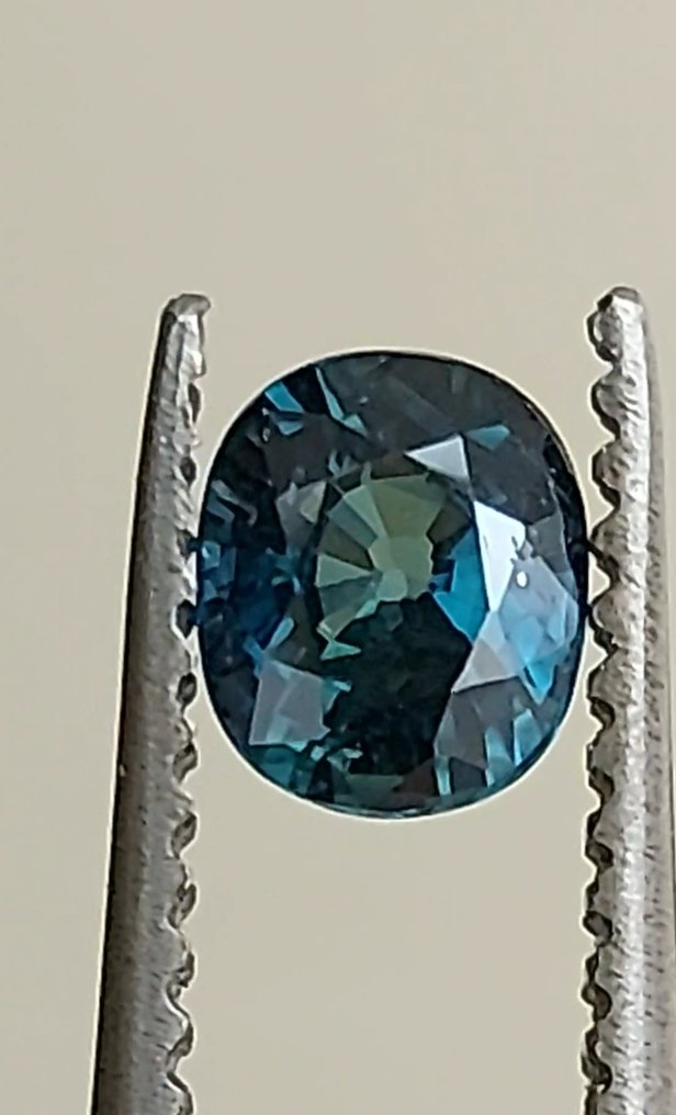 Saffier  - 1.01 ct - Antwerp Laboratory for Gemstone Testing (ALGT) #4.3