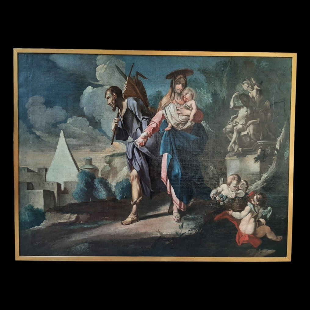 Nicola Grassi (1682-1748), Cerchia di - Fuga in Egitto #3.2