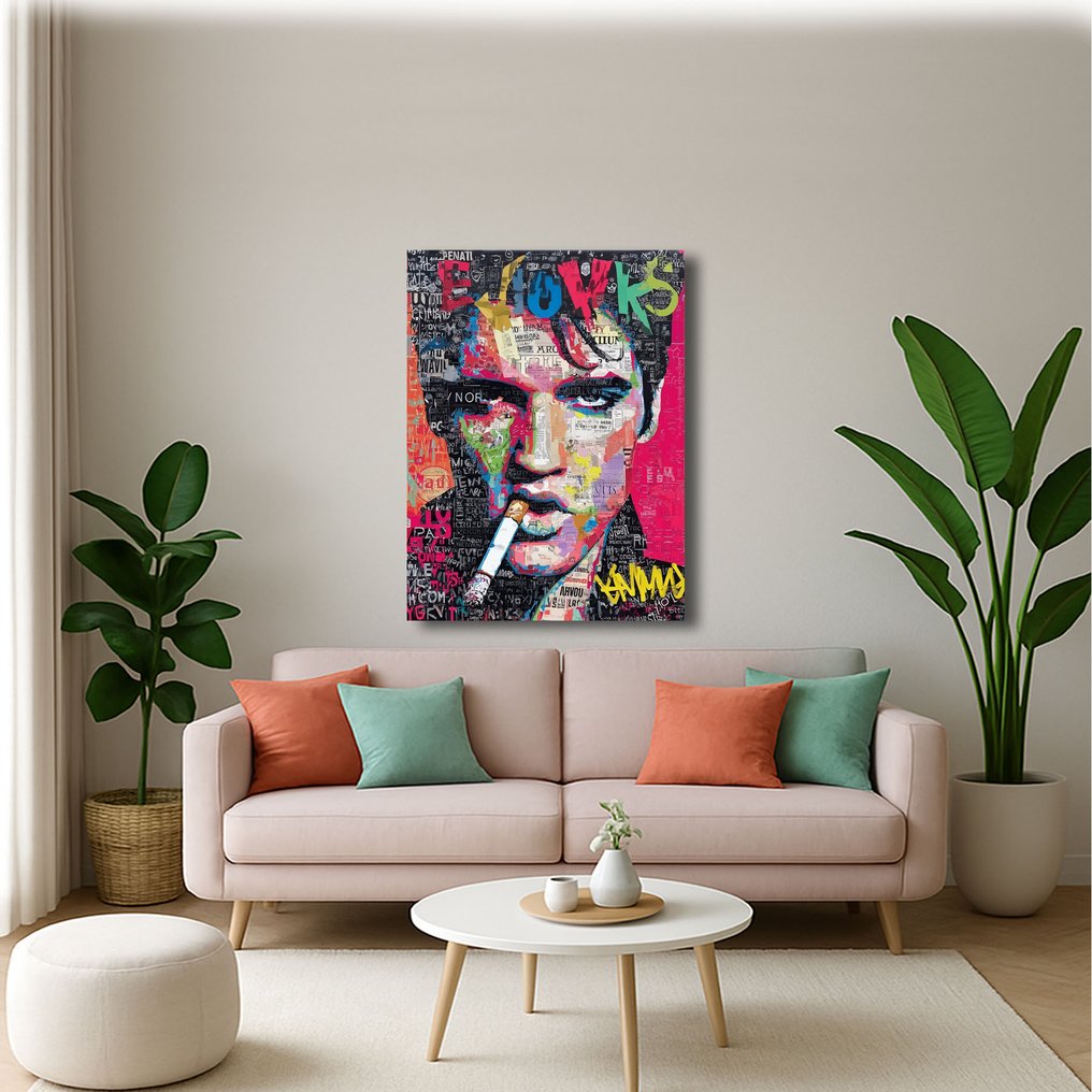 Giglee canvas - Elvis Presley, rey del rock an roll #1.0