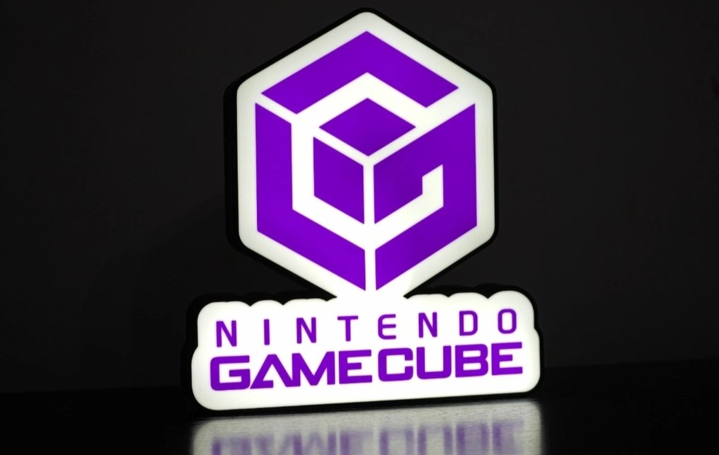 Nintendo - lampada insegna luminosa Nintendo game cube - Videogioco #1.0