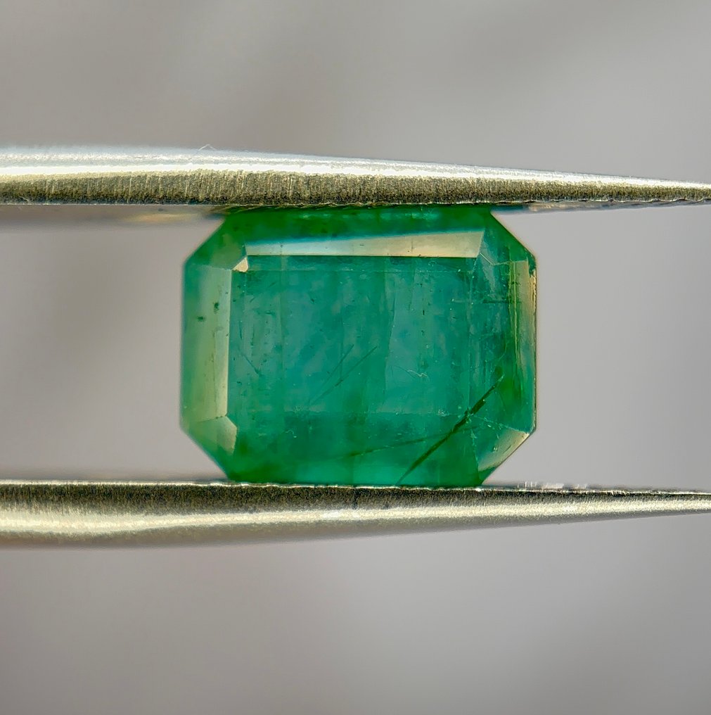 没有保留价 - 1 pcs 绿色 祖母绿 - 3.18 ct - 国际宝石研究院(IGI) - 天然的翡翠 #1.0