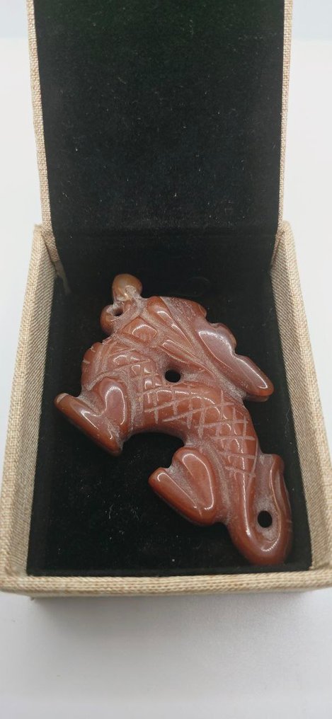 Hongshan-Drachenamulett - Zieht Geld und gutes Glück an - Amulett - Reichtum-Amulett #2.1