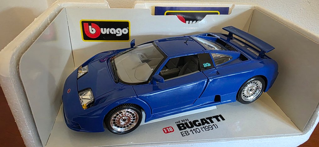 Bburago 1:18 - Modelbil - Bugatti EB 110 (1991) #1.0