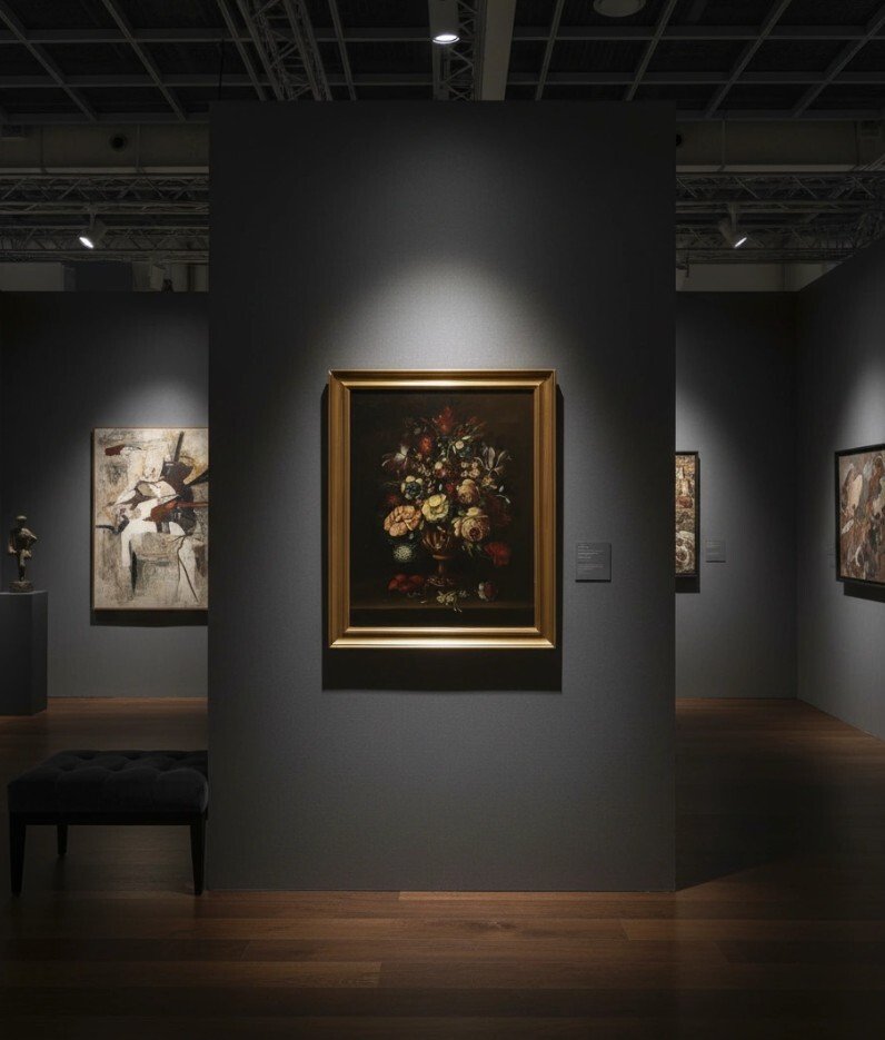 École espagnole (XIX-XX) - Bouquet à fleurs #2.1