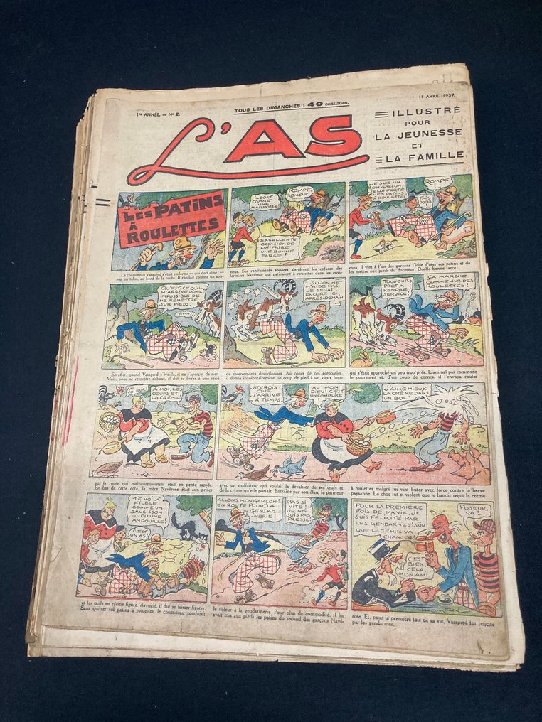 L'As - 63 magazines - First edition - 1937/1939 #3.2