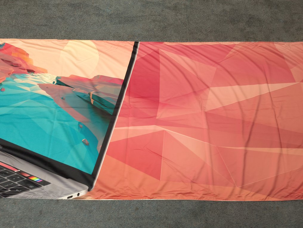 Apple Apple MacBook Pro Fabric Graphic Panel – Rare Collectible - Macintosh #3.2