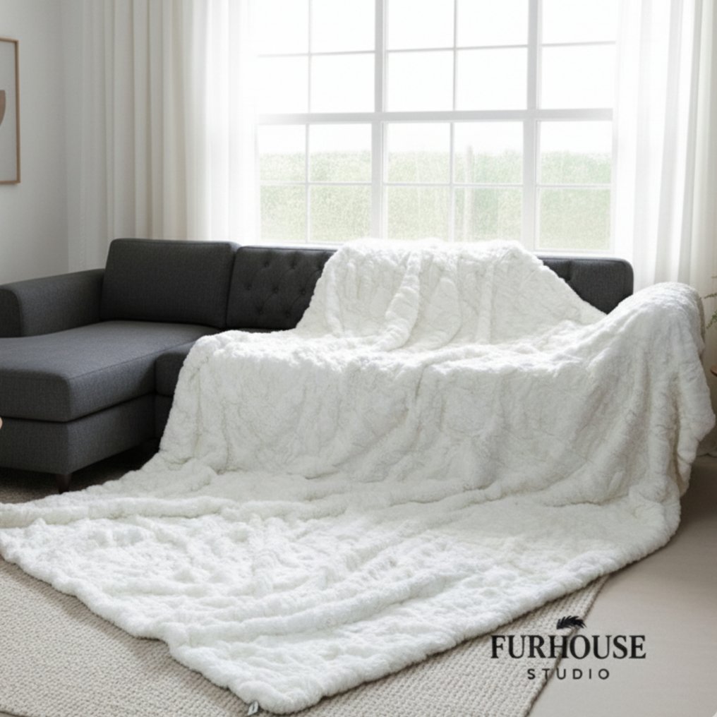 Κουβέρτα  - 235 cm - 165 cm - Βανίλια Κρέμα #1.0