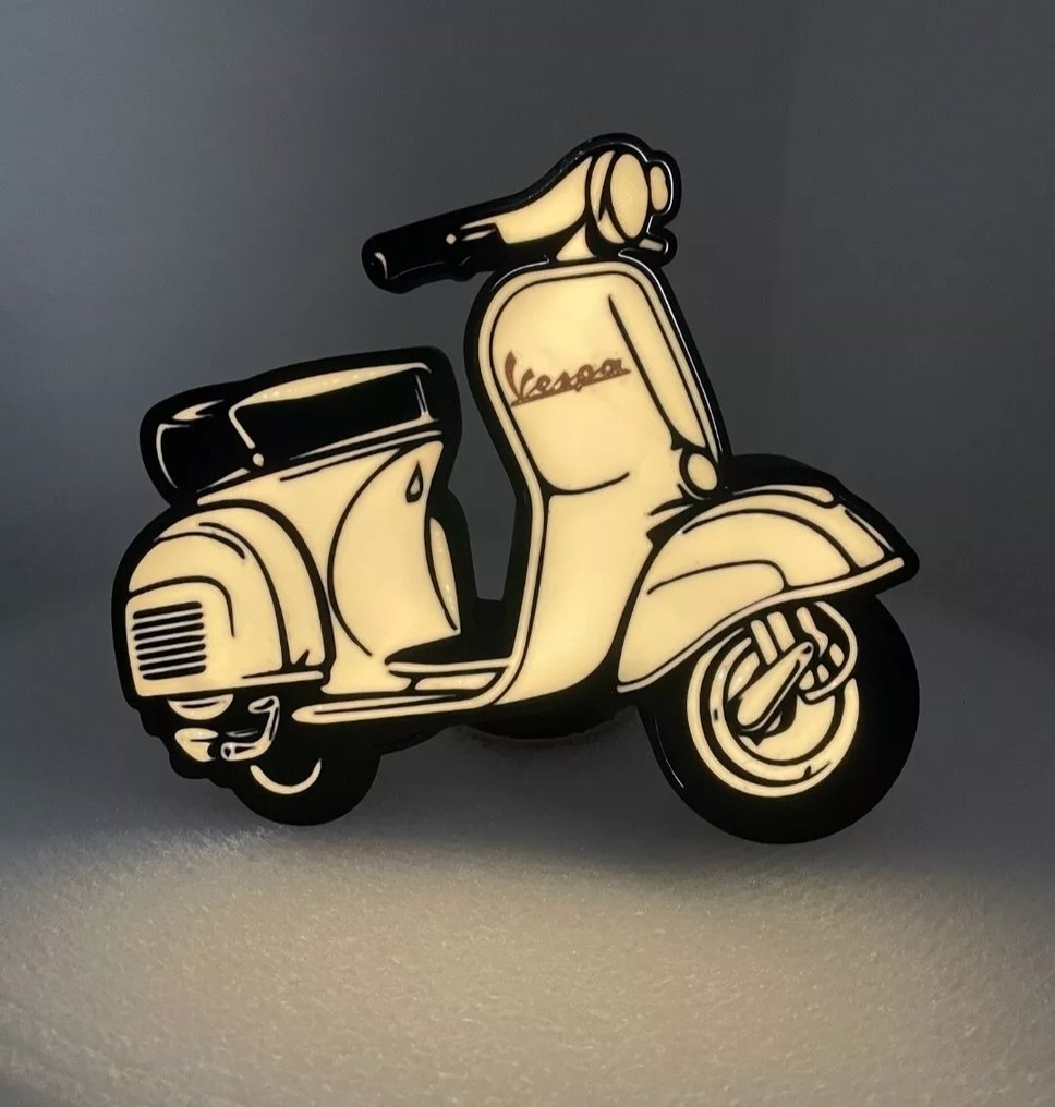 Vespa special luminous lamp (no reserve) - Vespa - 2025 #1.0