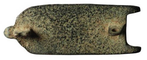 Ornamento para cinto - Era medieval e dos cruzados Bronze, -Fivela antiga decorada com a imagem de um animal-46 #1.0