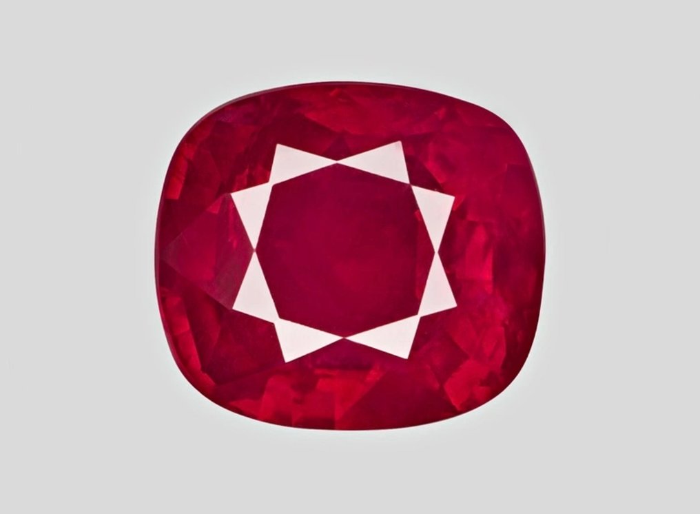 没有保留价 - 1 pcs  红色 红宝石  - 1.12 ct - 美国宝石研究院（GIA） - 缅甸 - 鸽血 #1.0