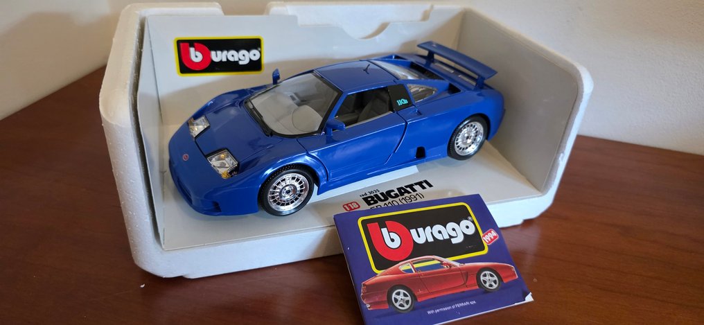 Bburago 1:18 - Modelbil - Bugatti EB 110 (1991) #1.0