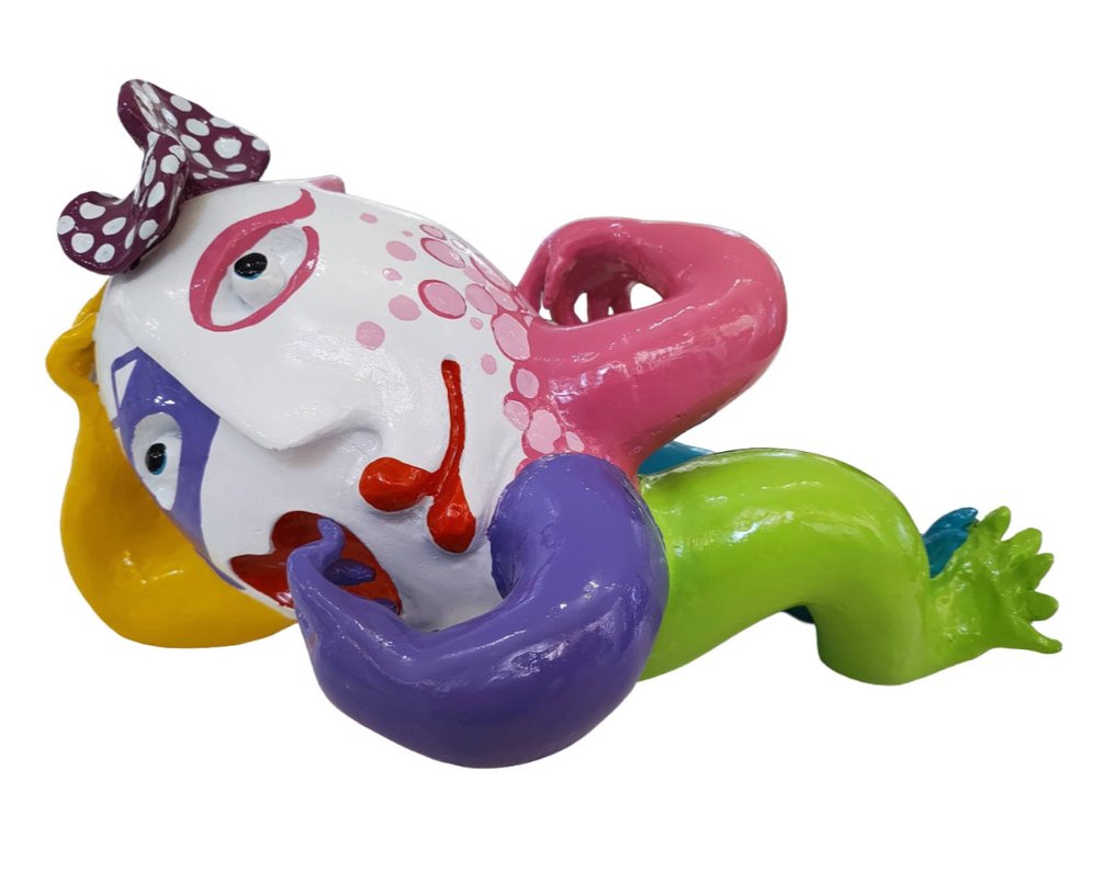 Juan García Ripollés (1932) - Mujer tumbada con lazo - 33cm #1.0