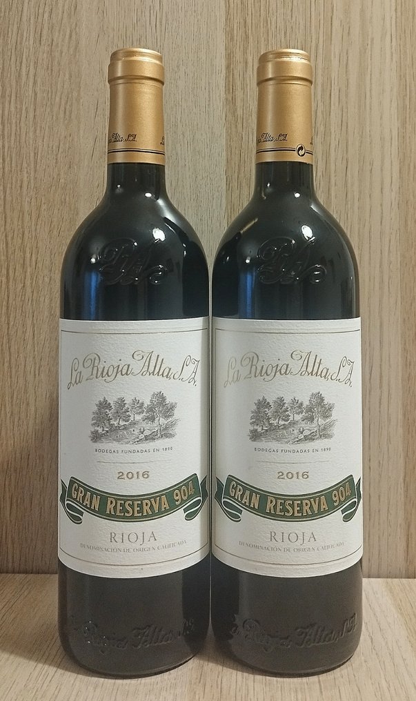 2016 La Rioja Alta, 904 - Ριόχα Gran Reserva - 2 Bottles (0.75L) #1.0