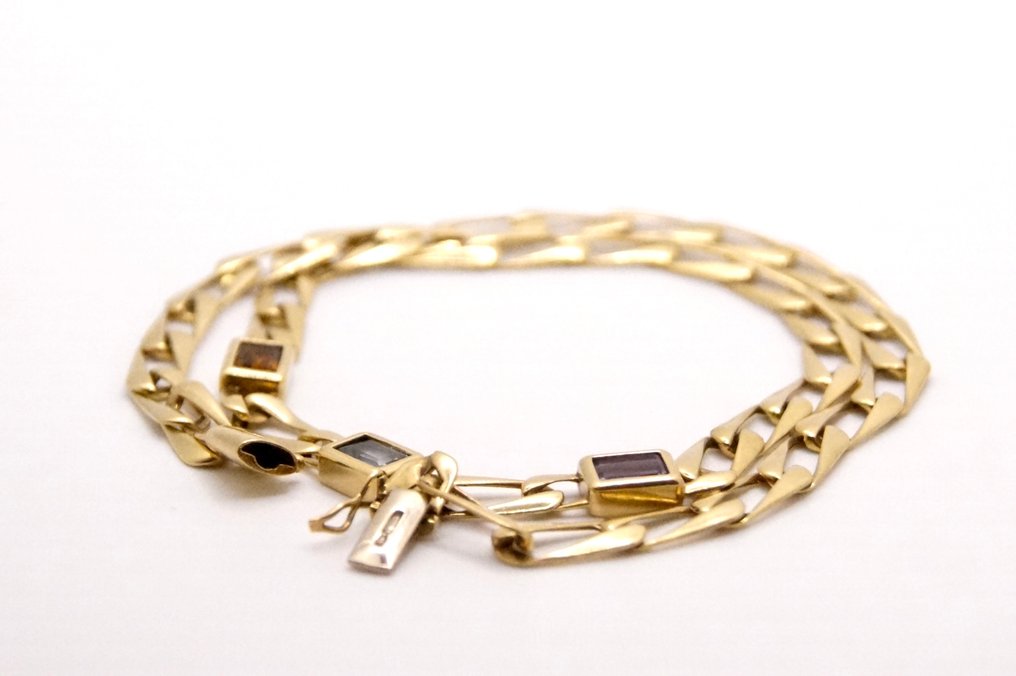 Chimento - 项链 - 18K包金 黄金 -  5.22ct. tw. 紫水晶 #2.1