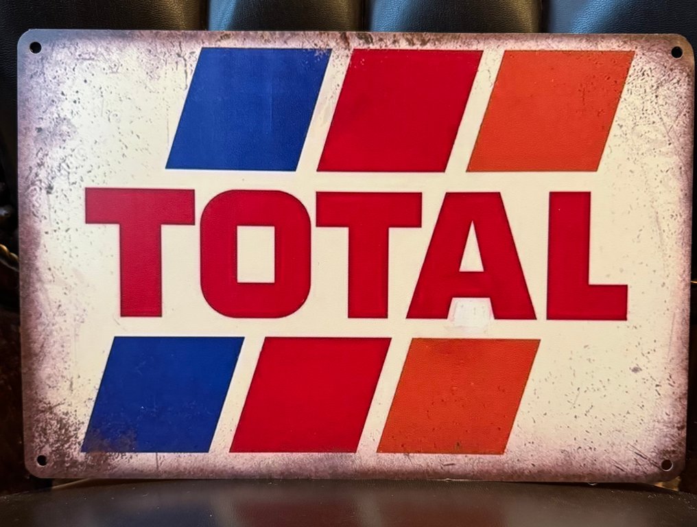 Beautiful Total oils tin plaque Διαφημιστική φιγούρα - Κασσίτερος - 1990-2000 #1.0