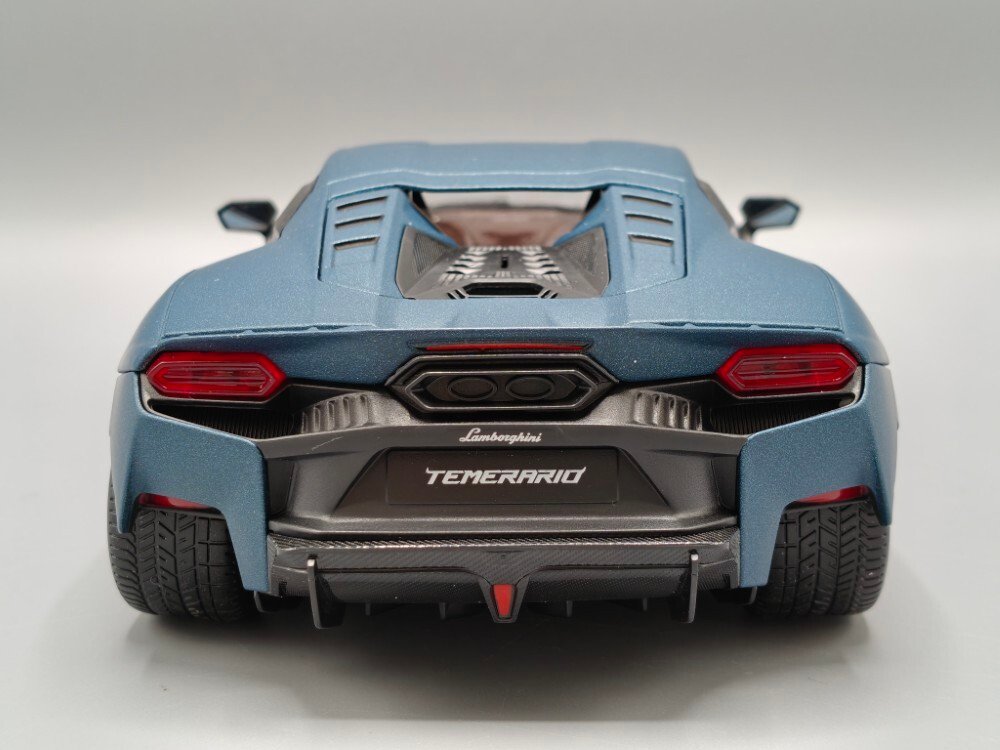 1:18 - Machetă mașină - Lamborghini Temerario 2024 Mat Blauw full openings - Puternic. Îndrăzneț. Inovator. #3.2