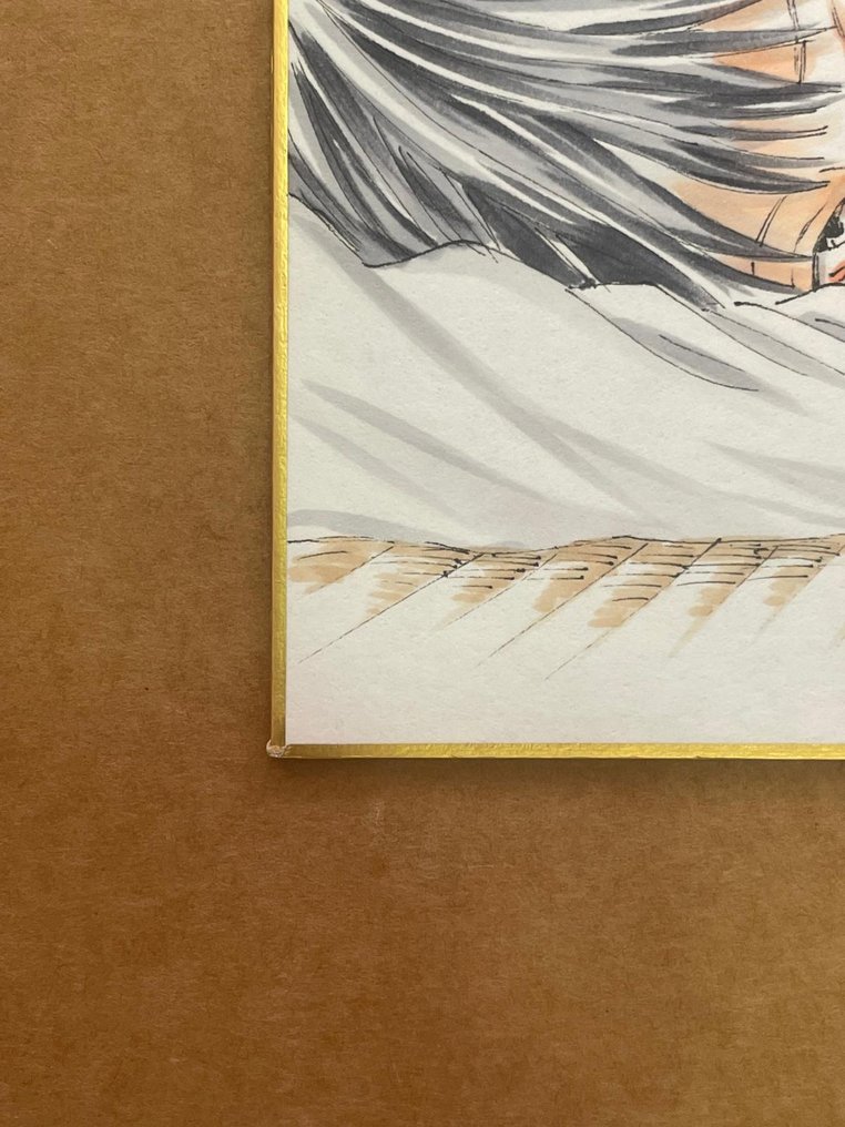 Furuya, Usamaru - 1 Original colour drawing - Lo Squalificato - Shikishi - 2025 #3.2