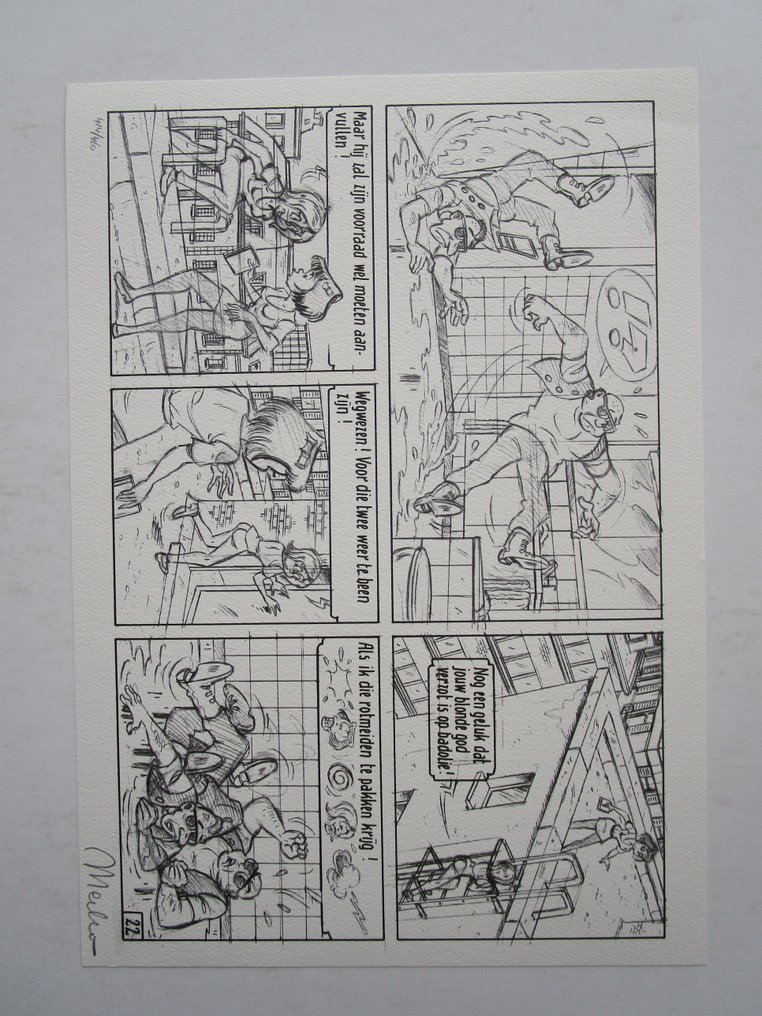 Kiekeboe - Blond en blauw - luxe HC met 2 prenten - 1 Album - 2000 #2.1