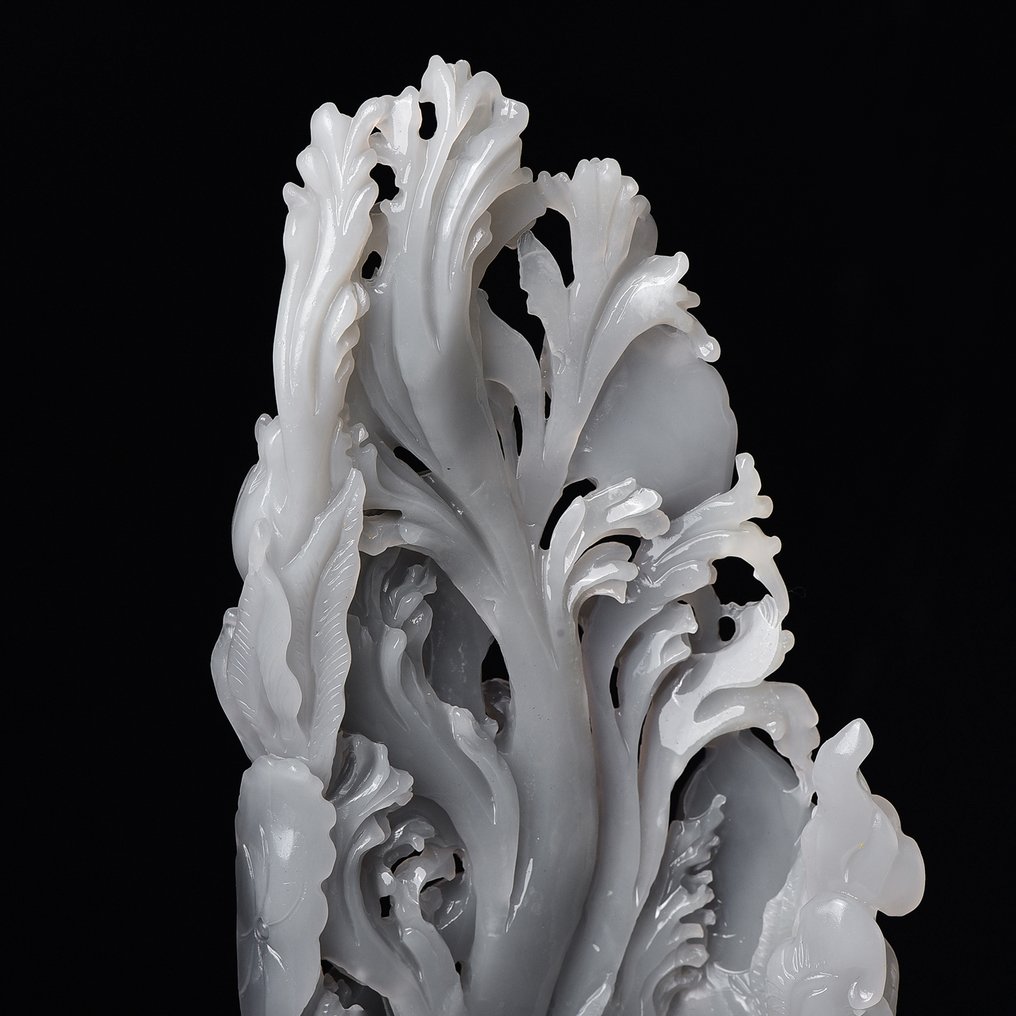 ALGT Certified - Huge and Masterful Natural Nephrite Jade - A vivid color, pure from the earth- 693.88 g #4.3