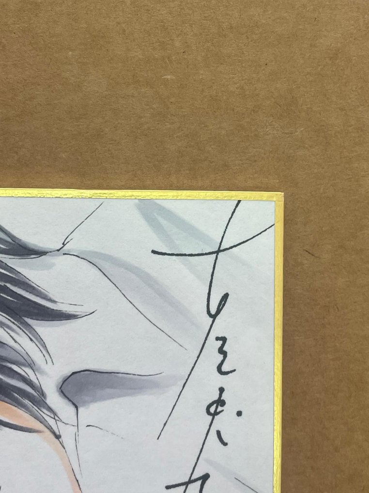 Furuya, Usamaru - 1 Original colour drawing - Lo Squalificato - Shikishi - 2025 #4.3