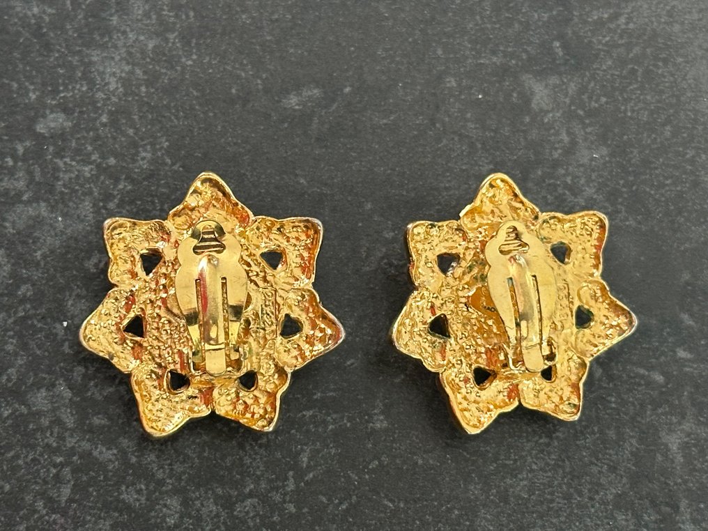 Chanel - Bañado en oro - Pendientes ascendentes #4.3